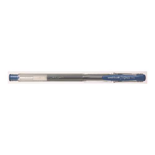 Gelschreiber 0,5mm, uni um-100, Schreibfarbe dunkelblau