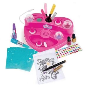 Sada na maľovanie Paletina Music Star v tvare srdca pre deti, obsahuje šablóny, trblietky, fixky a mnoho ďalších - Tetovačky