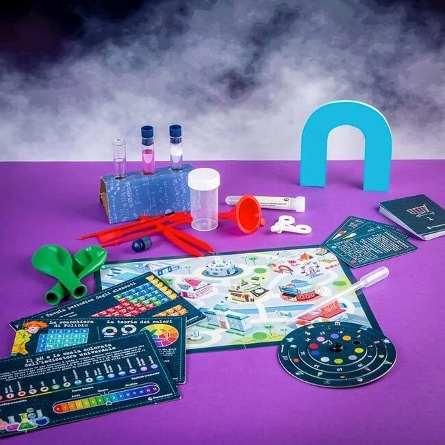 Vedecká a hracia súprava "Prvá chemická súprava" , 60 jednoduchých pokusov