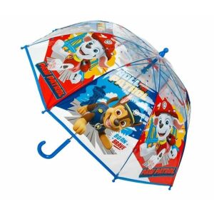 Ręczny parasol przeciwdeszczowy dla dzieci Paw Patrol Skye z pałeczką, przezroczysty/różowy, 64 cm 125424305 - Parasol dziecięcy