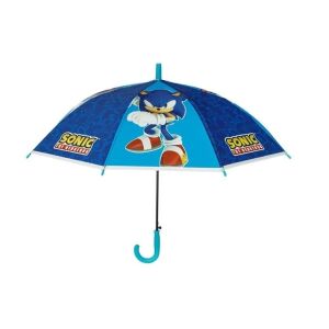 Dziecięcy parasol przeciwdeszczowy Sonic z pałąkiem, automatyczny, 66 cm, niebieski 125424306 - Parasol dziecięcy