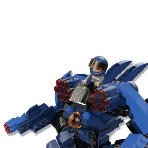 Építőkockák, űrhajó és robot 2 az 1-ben, 267 db