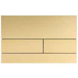 Clapeta pentru rezervor incastrat Rea T K011A-Q Gold Brush 125425401 - Accesorii vase de toaleta