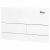 WC öblítő gomb K011A-Q Rea T White Glass 125425402