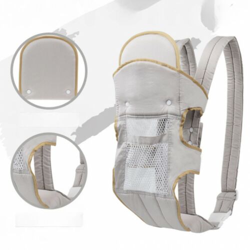 Marsupiu/rucsac BEATHABLE BABY 5306, Ergonomic, Bretele reglabile, Ventilatie plasa, Gri 125425425