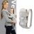 Marsupiu/rucsac BEATHABLE BABY 5306, Ergonomic, Bretele reglabile, Ventilatie plasa, Gri 125425425