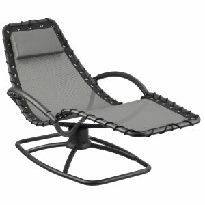 Leżak ogrodowy Toulon, ergonomiczny, funkcja kołysania 130247382