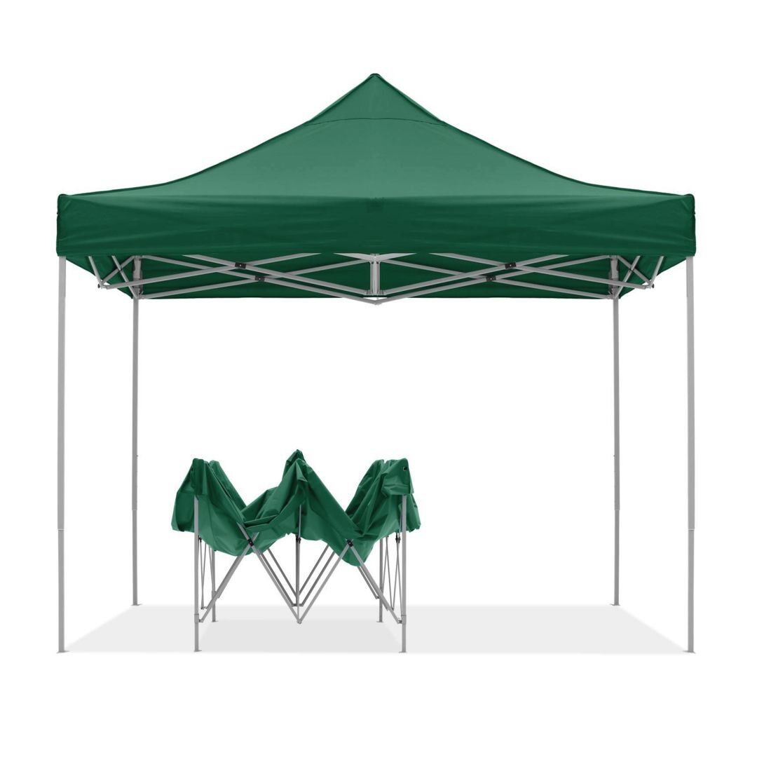 Összecsukható kerti pavilon 3x3 méteres sátor Zöld