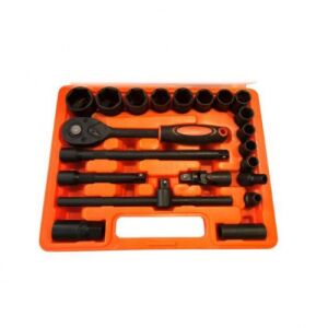 Haina HB-6769 32 részes racsnis dugókulcs készlet narancssárga tokban - Dugókulcs