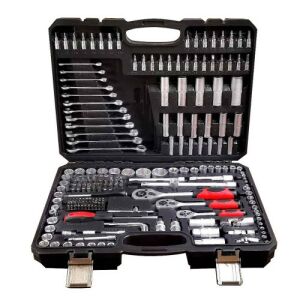 Flinke 246 darabos dugókulcs és villáskulcs szerszámkészlet hordtáskában - Dugókulcs