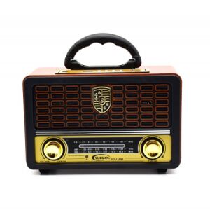 YG-110BT Retro Rádió MP3 lejátszóval, hordozható rádió retro stílusban - Rádió