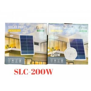 THO SLC-200W Napelemes Ufólámpa Távirányítóval Csomagolás - Napelemes lámpa