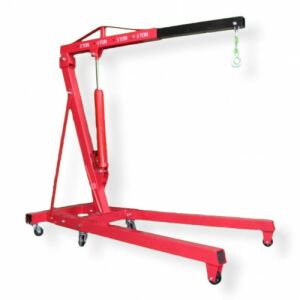 KrafTech M57-NR2T 2 tonnás összecsukható motorkiemelő zsiráf, teljesen összeszerelve - KrafTech