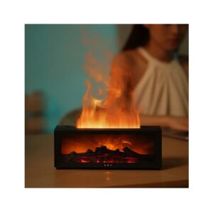 Holdmay KP-6026 aroma diffúzor kandalló dizájnnal használat közben - Légfrissítő