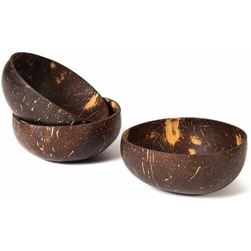 3db Kókusztál szett, három kókusz tál