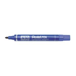 Pentel N50 állandó filctoll, kék, kerek hegyű, 4,3 mm - Pentel