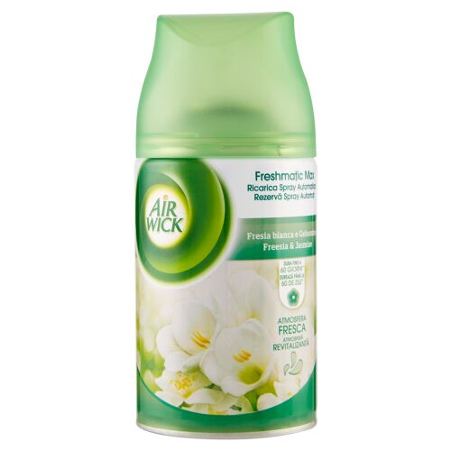 Air Wick Freshmatic Max automata légfrissítő utántöltő spray frézia és jázmin illattal 250 ml