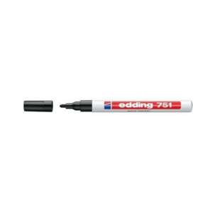 EDDING 751 paint marker, black, 1-2mm - Writing instrument