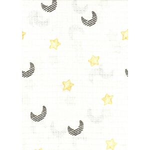 Mintás textil pelenka 1db-os - hold és csillagok 125476654 - Textil pelenka