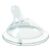 CHICCO Natural Feeling silicone bottle soother medium flow 2m+ 1 piece 125481743