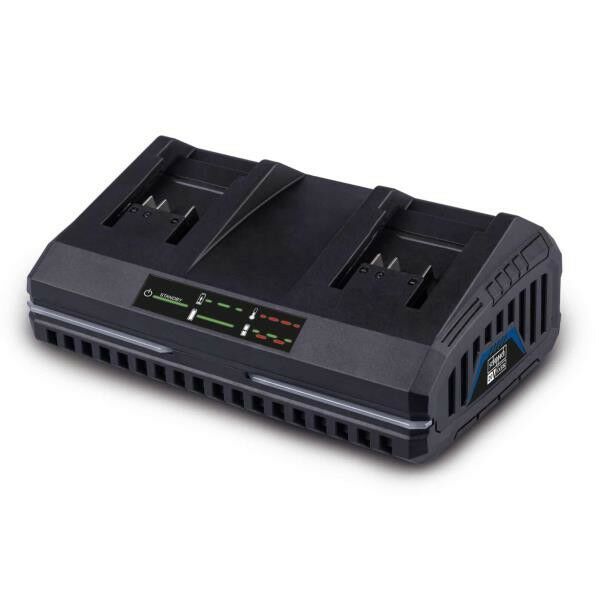 Scheppach SDBC2.4A - IXES 20 V dupla akkutöltő 2,4A