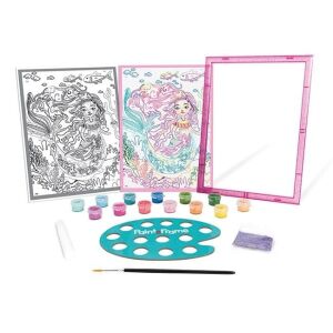 Mythical Mermaid Mythical Mermaid Number Painting és Frame Painting Kit
