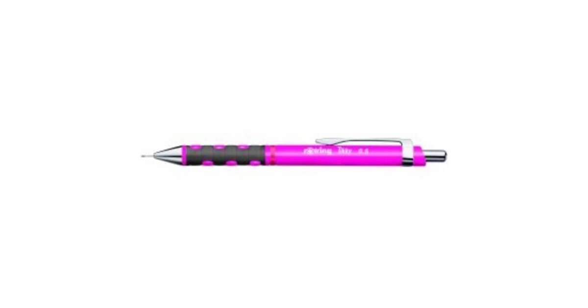 Rotring Tikky Mechanical Pencil, HB, 0.5 mm, Neon Pink