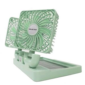 Dupla Asztali Forgatható Napelemes Ventilátor, SD-999