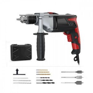 Meterk 950W ütvefúrógép szett kofferral és tartozékokkal - Meterk