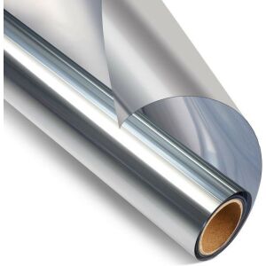Ezüst fényvisszaverő ablakfólia tekercs, betekintésgátló - Jármű fólia