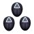 Sada troch karnevalových masiek, Squid Game, Triangle, Black 125490957