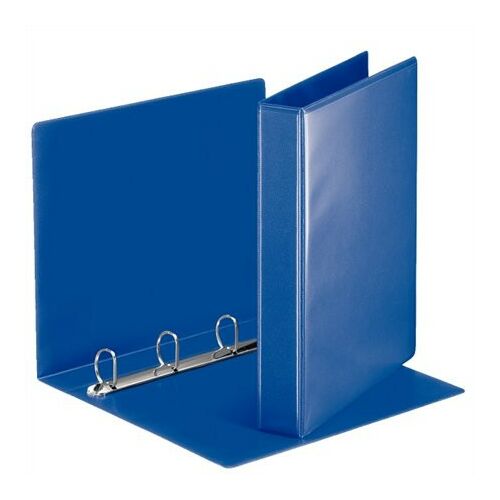 Ringbook panoramic a4, 5cm, 4 rings, d-shaped, pp esselte blue
