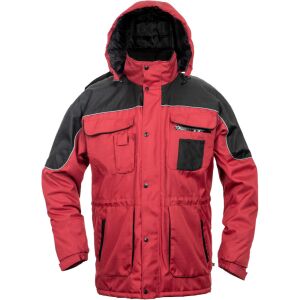 crv_0301006520003 ULTIMO kabát piros-fekete L 125496052 - Cerva