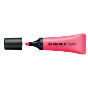 Stabilo Neon highlighter, pink, 2-5mm chisel tip - STABILO