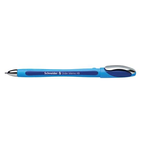 Guľôčkové pero 0,7 mm, viečko schneider slider memo, farba písania modrá 41312690