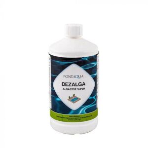 Dezalga Algastop Super, 1 liter, algaölő medencevízhez, megelőzi és eltávolítja az algákat, Pontaqua márka - Algaölő