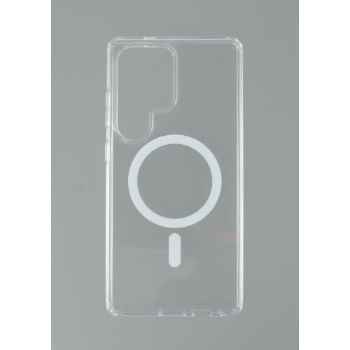 Samsung S25 Ultra TPU+PC mágneses átlátszó tok