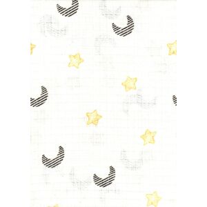 Mintás textil pelenka 1db-os - hold és csillagok 125503919 - Textil pelenka