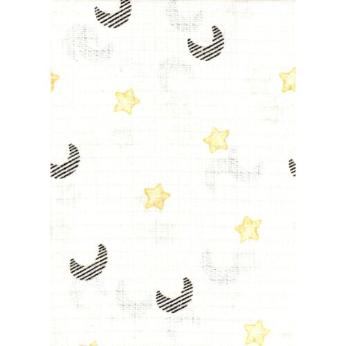 Mintás textil pelenka 1db-os - hold és csillagok 125503919