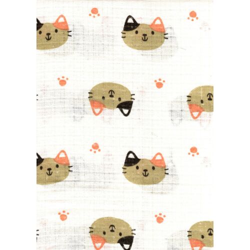 Mintás textil pelenka 1db-os - cica 125503920