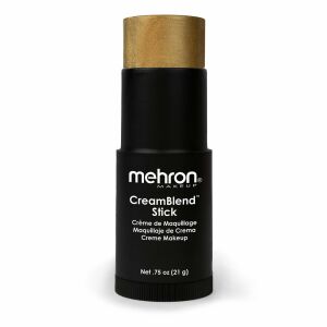Multifunkcionális kontúrrúd bőrre/testre Mehron™ CreamBlend stift, 21g - 010 Arany 125504877 - Arcfesték