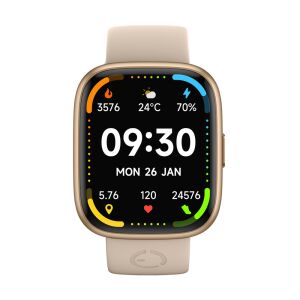 Pametni sat EcoWatch 6, ružičasto zlato, 1,83 inča TFT-LCD, vodootporan IP68, praćenje aktivnosti, pametni sat - Pametni uređaj