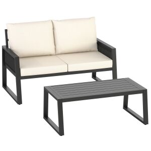 Zestaw wypoczynkowy ogrodowy Captive w stylu Rope 125505692 - Zestaw ogrodowy