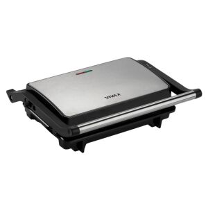 Vivax TS-1000X elektromos grill, 1000W, tapadásmentes felülettel, fekete és ezüst színben - Vivax