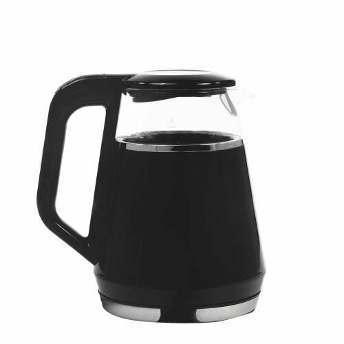 Vivax WH-100DB vízforraló, fekete, 1 liter, üveg, digitális