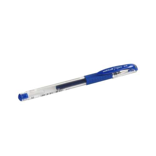 Uniball Signo DX 0.38mm blue gel pen