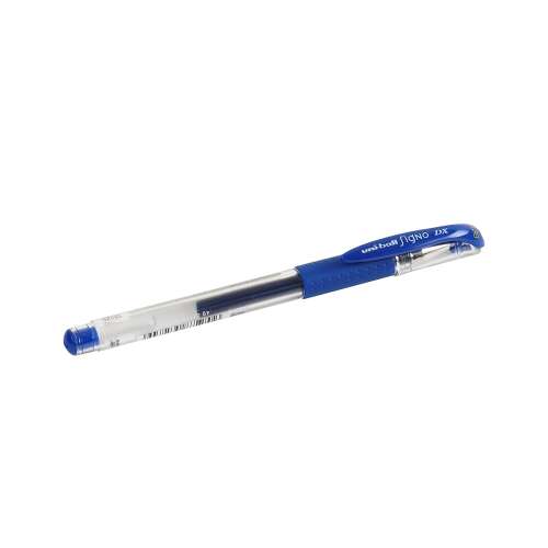 Pix cu gel 0,38mm, uni um-151, culoare de scris albastru