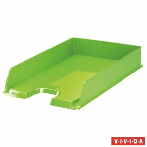 Filing tray plastic esselte europost vivida green 140081565 - Desktop Organizer