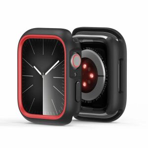 DUX DUCIS futerał BAMO do Apple Watch serii 10 46 mm czarno czerwony 125512795 - Etui do inteligentnych zegarków