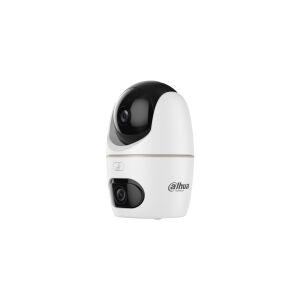Vedere u00een unghi a camerei Dahua H3D-3F 3+3MP cu lentilu0103 dualu0103 Wi-Fi pentru interior - Dahua Camere de supraveghere